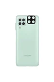 Samsung Galaxy M22 Kamera Lens Koruyucu Siyah Çerçeveli Korunaklı (3d K.c) Siyah - 2