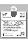 Iphone 12 Mini Safir Kamera Lens Koruyucu -kolay Takma Aparatlı! Cl-11 Açık Yeşil - 3