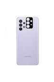 Samsung Galaxy A02S Kamera Lens Koruyucu Siyah Çerçeveli Korunaklı (3D K.C) Siyah - 2