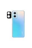 Oppo A76 Kamera Lens Koruyucu Siyah Çerçeveli Korunaklı (3d K.c) Siyah - 1