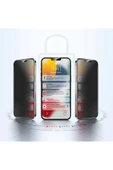 iPhone 13 Pro Max Uyumlu Davin 5D Privacy Cam Zore Ekran Koruyucu - 3