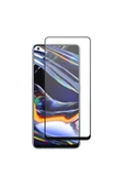 Realme 8 Pro Ekran Koruyucu Kırılmaya Dayanıklı Cam Koruyucu (Muzy-5d) Siyah - 2