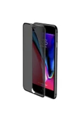 Apple iPhone 8 Hayalet Ekran Koruyucu Ahize Kısımlı Toz Geçirmez Metal Koruma (a-dust-pri) Siyah - 4