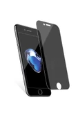 iPhone SE 2022 Hayalet Ekran Koruyucu Tam Kaplayan Kavisli Tasarım (Z-KOR-PRİVACY) Siyah - 1