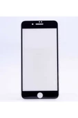 Iphone 7 Ekran Koruyucu Kırılmaya Dayanıklı Cam Koruyucu -muzy-5d! Siyah thumbnail 1