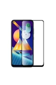 Samsung Galaxy A11 Ekran Koruyucu Kırılmaya Dayanıklı Cam Koruyucu (Muzy-5d) Siyah thumbnail 2