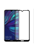 Huawei Y6S 2019 Ekran Koruyucu Kırılmaya Dayanıklı Cam Koruyucu (Muzy-5d) Siyah thumbnail 1
