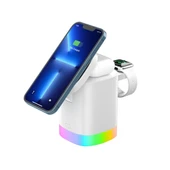 Acl 3in1, 15 Watt Katlanabilir Wireless Şarj Standı AW13 - 3