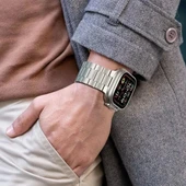 iiteeology Titanyum Kordon Apple Watch Ultra 2 Band ile Uyumlu - 3