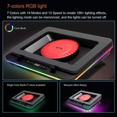 IETS GT600 RGB Dizüstü Bilgisayar Soğutucu V2(RGB+HUB) - 4