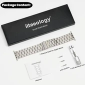 iiteeology Titanyum Kordon Apple Watch Ultra 2 Band ile Uyumlu - 6