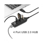 4 Port Usb Çoğaltıcı Çoklayıcı Hub Usb 2.0 Çoklama Pc Laptop A09 - 3