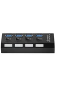 4 Port Usb Hub 2.0 Çoklayıcı Anahtarlı Işıklı Çoğaltıcı Switch - A10 - 3