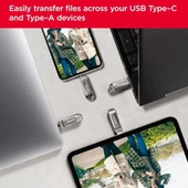 SanDisk Ultra Dual Drive Luxe USB Bellek - 3
