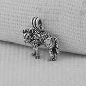 Kurt 925 Ayar Gümüş Kolye Ucu thumbnail 1