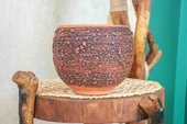 PÜSKÜRTME MODEL TERRACOTA TOPRAK SAKSI - 2