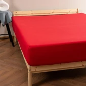 Soley | Jersey | %100 Pamuk Çİft Kişilik Premium Lastikli Çarşaf - 1