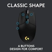 Logitech G203 Kablolu Gaming Mouse + Pad - 3