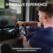 Logitech G29 Ps5, Ps4 ve Pc ile Uyumlu Driving Force Yarış Direksiyonu - 3
