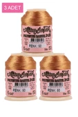 3 Adet Altınbaşak Oya ve Dantel İpi 20 gr - Royaleks - No: 050 thumbnail 1
