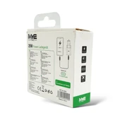 MY2 Tec 2'si 1 arada şarj seti IPhone 15 Samsung Huawei Xiaomi Oneplus USB-C için şarj kablosu siyah 25W 3A 100cm - 5