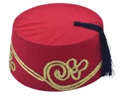 Damat Kına Gecesi Dondurmacı Osmanlı Yelek ve Fes Takımı - 4