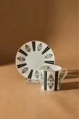 Karaca Sultan 6 Kişilik Kahve Fincanı 80 ml - 1