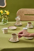Karaca Şebnem 6 Kişilik Kahve Fincanı 80 Ml - 1