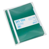 Jet File A4 Telli Dosya Yeşil 50 li Paket - 1
