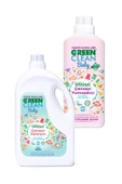 Green Clean Baby Çamaşır Deterjanı 2,75 Lt Baby Yumuşatıcı 1 Lt - 1