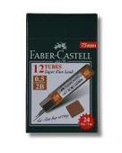 Faber Castell Super Fine Min Kalem Uçu Siyah 0.5 mm 2B 12Li - 1