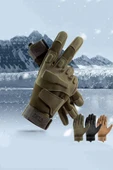 Taktik Tam Parmak Dokunmatik Eldiven-Motosiklet-Bisiklet-Spor-Outdoor-Eldiven - 4