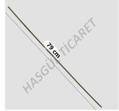 Hsgl Motorlu Tırpan Spiral Şaft Mili 79 cm Cg/bg 430-520 Ot Motoru Iç Şaft Halatı - 3