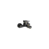 Gms Elit Mix Kare Formlu Siyah Altın Banyo Duş Bataryası EL225-SA thumbnail 1