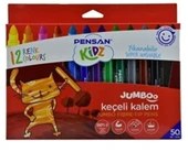 Kidz Yıkanabilir Jumboo Keçeli 12 Renk - 2