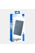 Acl 15W Hızlı Şarjlı LED Göstergeli USB-C Girişli Wireless PowerBank PW-114 - 1