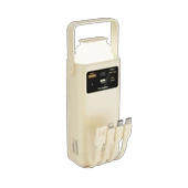 Acl 22.5W Hızlı Şarjlı Kamp Lambalı Dahili Kablolu PowerBank PW-112 - 2