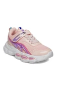 Alessio 010-25 Simli Maskotlu Kız Çocuk Sneaker Pudra Pembe 31-35 - 1