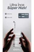 Acl 15W Hızlı Şarjlı LED Göstergeli USB-C Girişli Wireless PowerBank PW-114 - 4