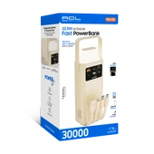 Acl 22.5W Hızlı Şarjlı Kamp Lambalı Dahili Kablolu PowerBank PW-112 - 1