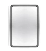 Zhlhome Sunum Tepsisi Çay Kahve Tepsisi 33x24 cm 430 Paslanmaz Çelik - 4