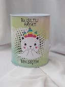 Ben Seçtim Büyük Boy Teneke Kumbara - 1