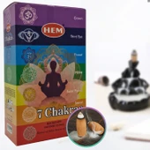 7 CHAKRAS 7 ÇAKRA BACK FLOW GERİ AKIŞ TÜTSÜ 10 LU - 1