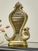 ZARİF DÖRT KUL BOYTU ORTA BOY SARI RENK BİBLO - 1