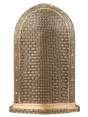 SAATLİ MİHRAP BOYTU ORTA BOY SARI RENK BİBLO - 3