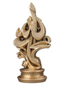 ESAMEYN OVAL BOYTU ORTA BOY SARI RENK BİBLO - 1