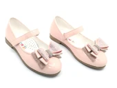 İremsu Kurdela Taş Detaylı Cırtlı Kız Çocuk Babet Ayakkabı thumbnail 6