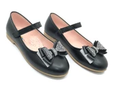 İremsu Kurdela Taş Detaylı Cırtlı Kız Çocuk Babet Ayakkabı thumbnail 5