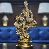 ESAMEYN OVAL BOYTU ORTA BOY SARI RENK BİBLO - 6