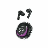 Acl 5.3 Versiyon RGB Işıklı Kristal Transparan Wireless Kulaklık ACB-60 - 2